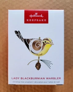 2025 Hallmark The Beauty of Birds - Lady Blackburnian Warbler. NEU MINT LIMITED  - Bild 1 von 4