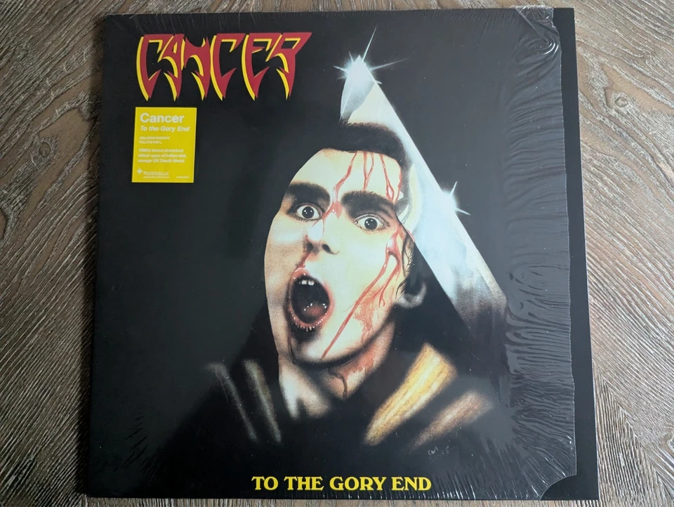 Cancer- To the Gory End vinyl repress mint (Record, 2021) death metal - Image 1 of 2