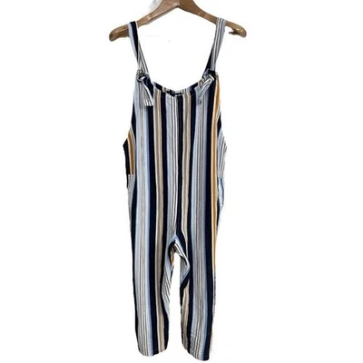 Olivaceous Romper Striped Size Medium Women’s Jumper - Imagem 1 de 4