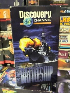 Discovery Channel Battleship VHS Documentary Rare - Picture 1 of 5
