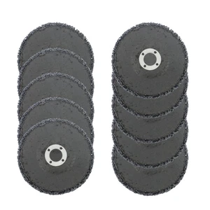 Diamond Grinding Wheels 10 Pieces 4 Inch x 5/8 Inch for Angle Grinders Black - Picture 1 of 14