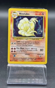 Pokémon TCG- Ninetales 12/102 Base Set WOTC - Picture 1 of 3