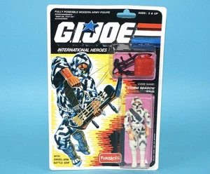 1988 GI JOE STORM SHADOW v2 MOC MOSC 2005 FUNSKOOL INDIA RUSSIAN CARD - Picture 1 of 3
