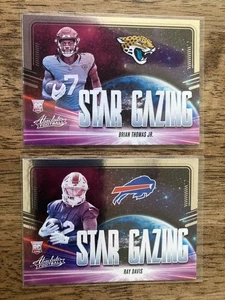 RAY DAVIS & BRIAN THOMAS, JR. 2024 ¡Lote de tarjetas Absolute Star Gazing!! - Imagen 1 de 1