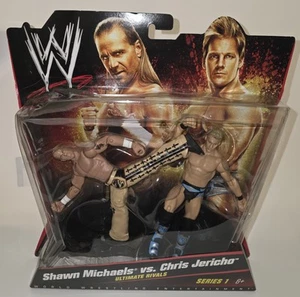 WWE Shawn Michaels Chris Jericho Ultimate Rivals Series 1 Wrestling SEE PICS ! - Picture 1 of 3
