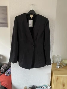 Damen Blazer S 36 H&M Neu Schwarz  - Bild 1 von 12