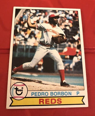 1979 Topps Pedro Borbon #326 Cincinnati Reds - Image 1 of 2