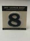 Joy Applique Letter Iron On Cooper 1.5' Black 8