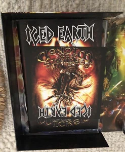 ICED EARTH - FESTIVALS OF THE WICKED - DELUXE BOX SET 2 DVD + CD - Picture 1 of 9