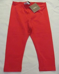 NWT 7 Tea Collection Capri Leggings Poppy Red Primrose Bouquet Raina Aqua - Picture 1 of 5