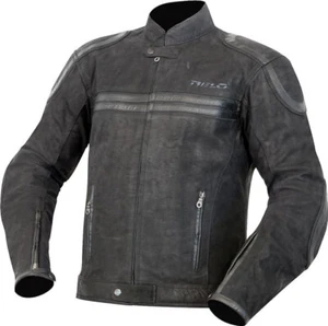 Motorradjacke Herren, Schwarz Leder BELO BRISBANE Lederjacke schwarz 56 - Bild 1 von 7