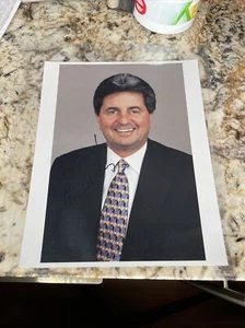 Carmen Policy Signed 8x10 photo Cleveland Browns 49ers Autograph Auto RARE HTF - Picture 1 of 2