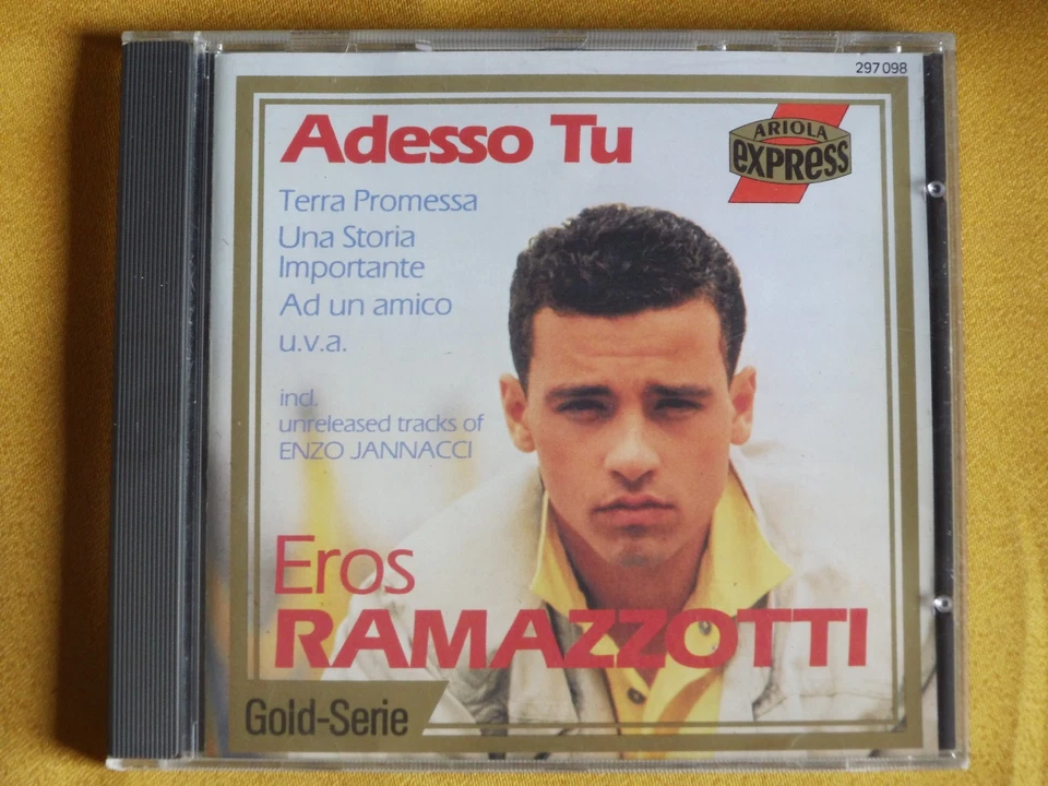 CD  "Eros Ramazzotti, Enzo Jannacci ‎– Adesso Tu"" - Bild 1 von 1