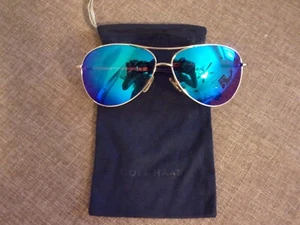 Cole Haan C1669 Polarized Mirror Lens Aviator Sunglasses with cloth bag - Picture 1 of 10