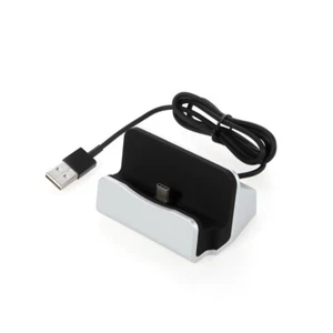 USB Type-C Charging Station Dock Desktop Charger Stand Cradle Dock For phones - Picture 1 of 14