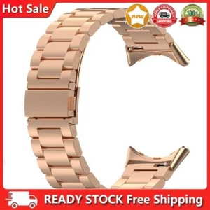 Pasek ze stali nierdzewnej bez paska do Google Pixel Watch 3 41mm (różowe złoto) - Zdjęcie 1 z 10