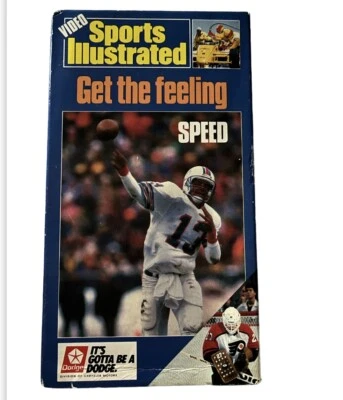 Sports Illustrated Get the Feeling Vol. 1 Speed VHS 1987 Marino Lakers Schmidt - Image 1 of 3