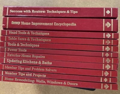 Handyman Club Library Lot of 11 HC Reader's Digest Association Very Good — 第 1/4 张图片