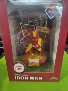 Marvel 60th Iron Man DS-085 D-Stage 6" Previews Exclusive Statue Figure - Picture 1 of 4