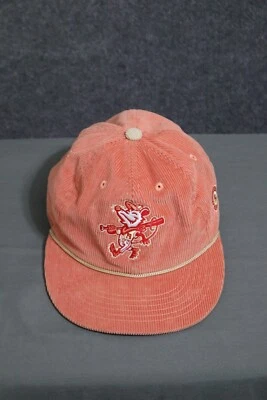 Boné caminhoneiro East Austin Ramblers adulto tamanho único veludo coral Snapback em excelente estado usado - Imagem 1 de 4