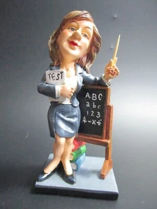 Lehrerin Teacher Sexy Funny Beruf Poly Figur Profession 16 cm Neu - Bild 1 von 7