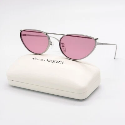 NUEVO ALEXANDER MCQUEEN AM0424S 003 PLATA MUJER GAFAS DE SOL ALEXANDER MCQUEEN Foto 1 de 4