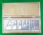 Msc 10 Piece Angle Block Set 1 To 30 Degree With Wooden Case