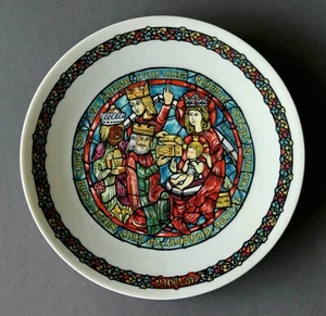 Sammelteller Noel Vitrail 1979 / D'Arceau-Limogers - Bild 1 von 8