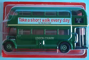 DIE CAST AUTOBUS DAL MONDO AEC REGENT III RT LONDON COUNTRY 1947 SCALA 1/43 N°87 - Imagen 1 de 2