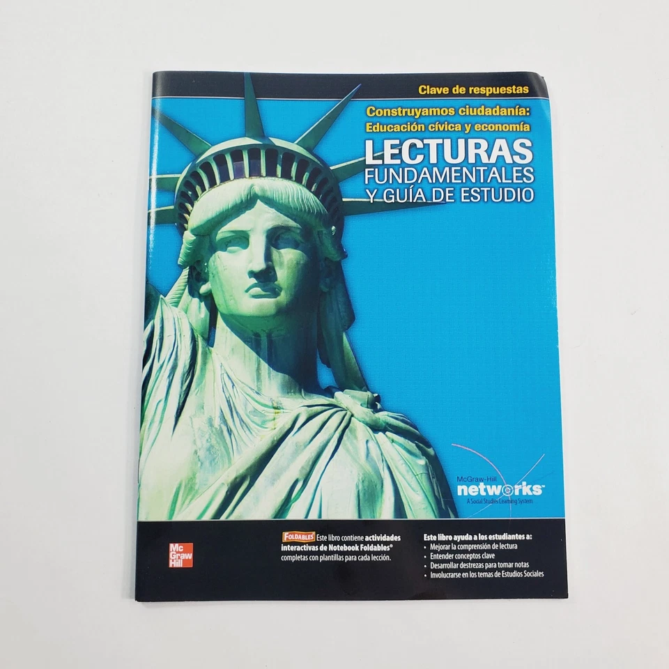 Building Citizenship: Civics and Economics Answer Key Spanish Paperback - Image 1 of 4