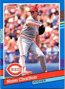 Norman (Norm) Wood Chalton Cincinnati Red 384 Donruss 1990 Baseball Card