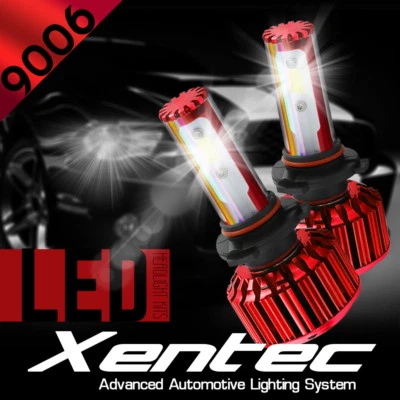 XENTEC LED HID Headlight Conversion kit 9006 6000K for 2000-2000 Saturn LS2 - Image 1 of 4