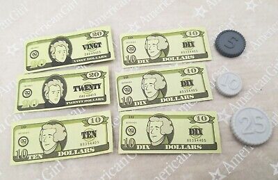 Lot Cash And Coins For 18  American Girl Doll Our Generation OG • 1.35$