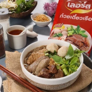 Fideos instantáneos tailandeses fideos de barco Tailandia, auténtico sabor tailandés, Le Ros Set 5 - Imagen 1 de 4
