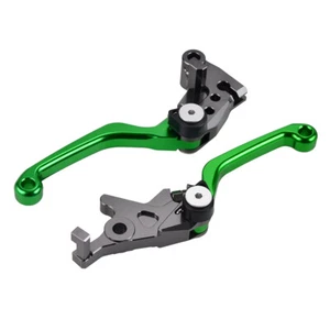 Pivot Brake Clutch Levers Set For Kawasaki KLX250 KLX125 D-TRACKER125 2010-2016 - Picture 1 of 7