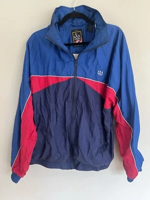 USA Olympic Windbreaker Jacket Men Large Retro Vintage America Sporty JC Penney - Изображение 1 из 4
