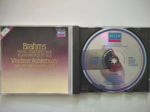 Ashkenazy plays Brahms Piano Concerto No 2 VPO Haitink Decca 410 199 CD - Picture 1 of 1