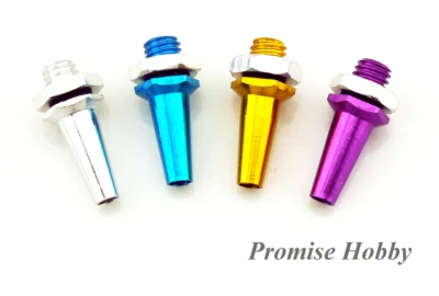 4PCS 6mm Threaded Aluminum Antenna Mount for RC Marine Boats - image 1 of 4