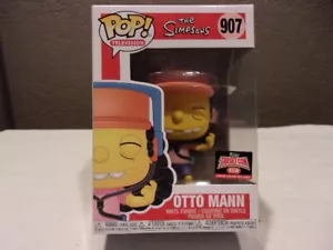 Funko Pop Television The Simpsons Otto Mann 907 Vinyl Figure Target Con 2021 NEW - Picture 1 of 4