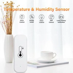 For Tuya Smart Wifi /ZigBee Temperature Humidity Sensor Monito Googl≤ R9M5 - Picture 1 of 12