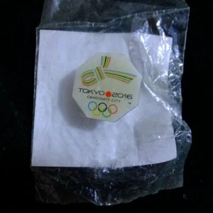 Olympische Spiele 2016 Rio Brasilien Tokio 2016 Olympiasieger Stadt Pin Button Logo - Bild 1 von 5