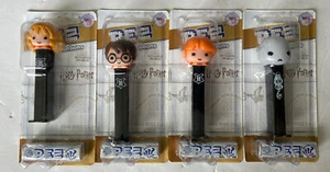 Harry Potter Wizarding World Pez Dispenser Lot Harry/Ron/Voldemort/Hermione NEW! - Bild 1 von 6