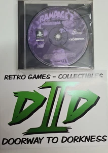PS1 RAMPAGE 2 Universal Tour Disc Only - Picture 1 of 5