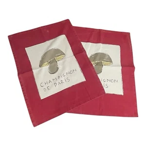 2 TAG Marca Asciugapiatti Cucina Fungo Champignon de Paris 18” X 25” Nuovo senza etichette - Foto 1 di 11