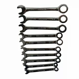Imperial SAE AF Mini Combination Ring Spanner Set 3/16" - 7/16" 10pc Set - Picture 1 of 4