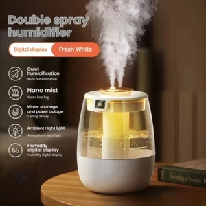 1.5L Quiet Mist Air Essential UV Oil Diffuser Ultrasonic Aromatherapy Humidifier - Picture 1 of 15