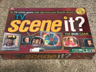 SCENE IT- The TV Trivia DVD Game of the Year - 2005-NEW SEALED  - Image 1 of 4