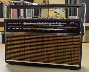 Antik Telefunken Partner Universal 401 Transistorradio Bj.1973/77 - Bild 1 von 8