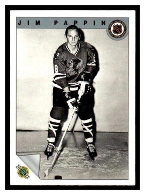 1991 Ultimate Original 6 #62 Jim Pappin - Chicago Blackhawks - Image 1 of 2