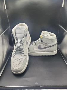 Size 12 - Air Jordan 1 Zoom Comfort 2 High Particle Grey - Picture 1 of 10
